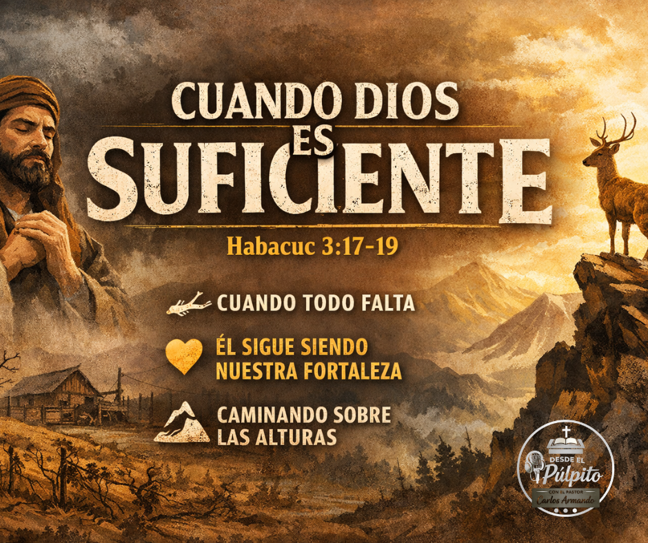 CUANDO DIOS ES SUFICIENTE