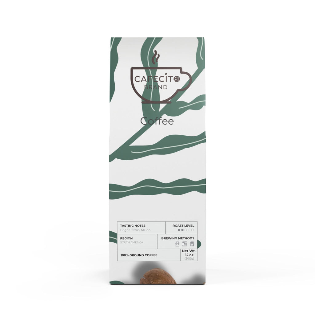 Cafecito Colombia Single Origin Coffee (Light-Medium Roast)
