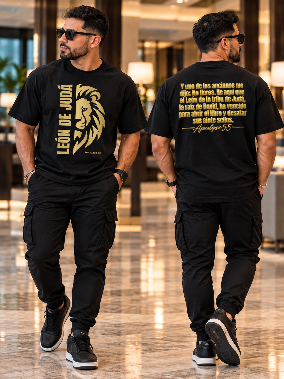 León de Judá "Unisex crew neck boxy t-shirt"