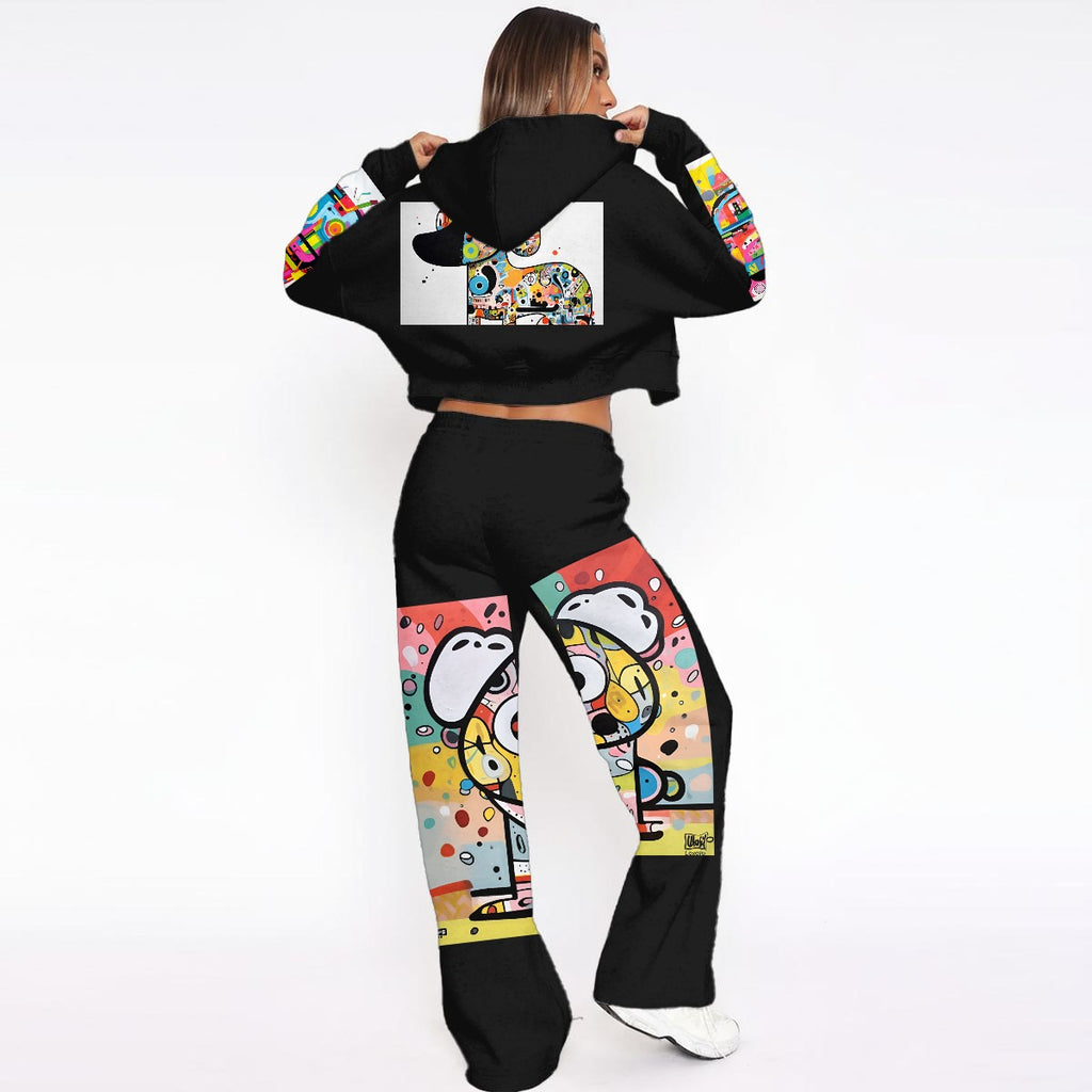 Women’s Tracksuit With Fleece