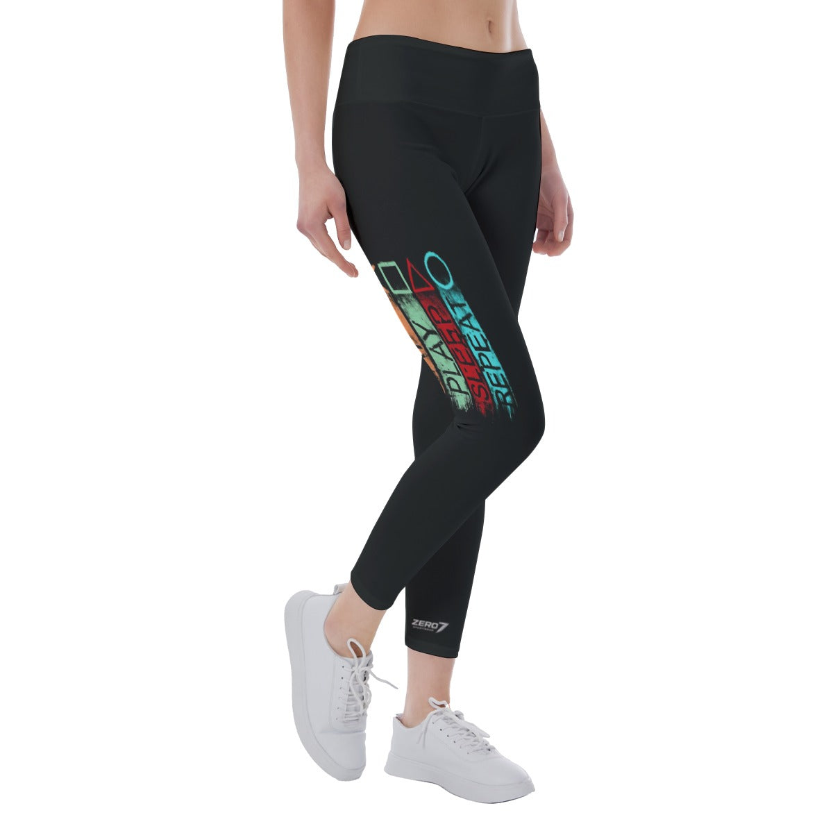 Eat, Play and Repeat Women's Yoga Leggings