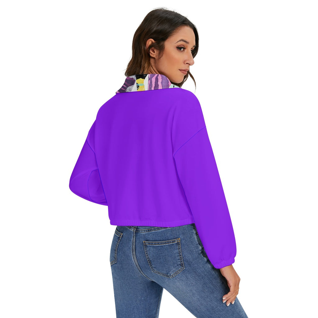 Purple Women's Zip Jacket