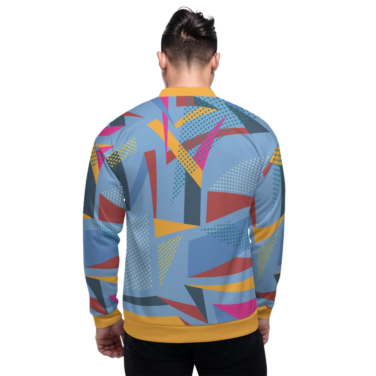 Geometyric 4 Unisex Bomber Jacket