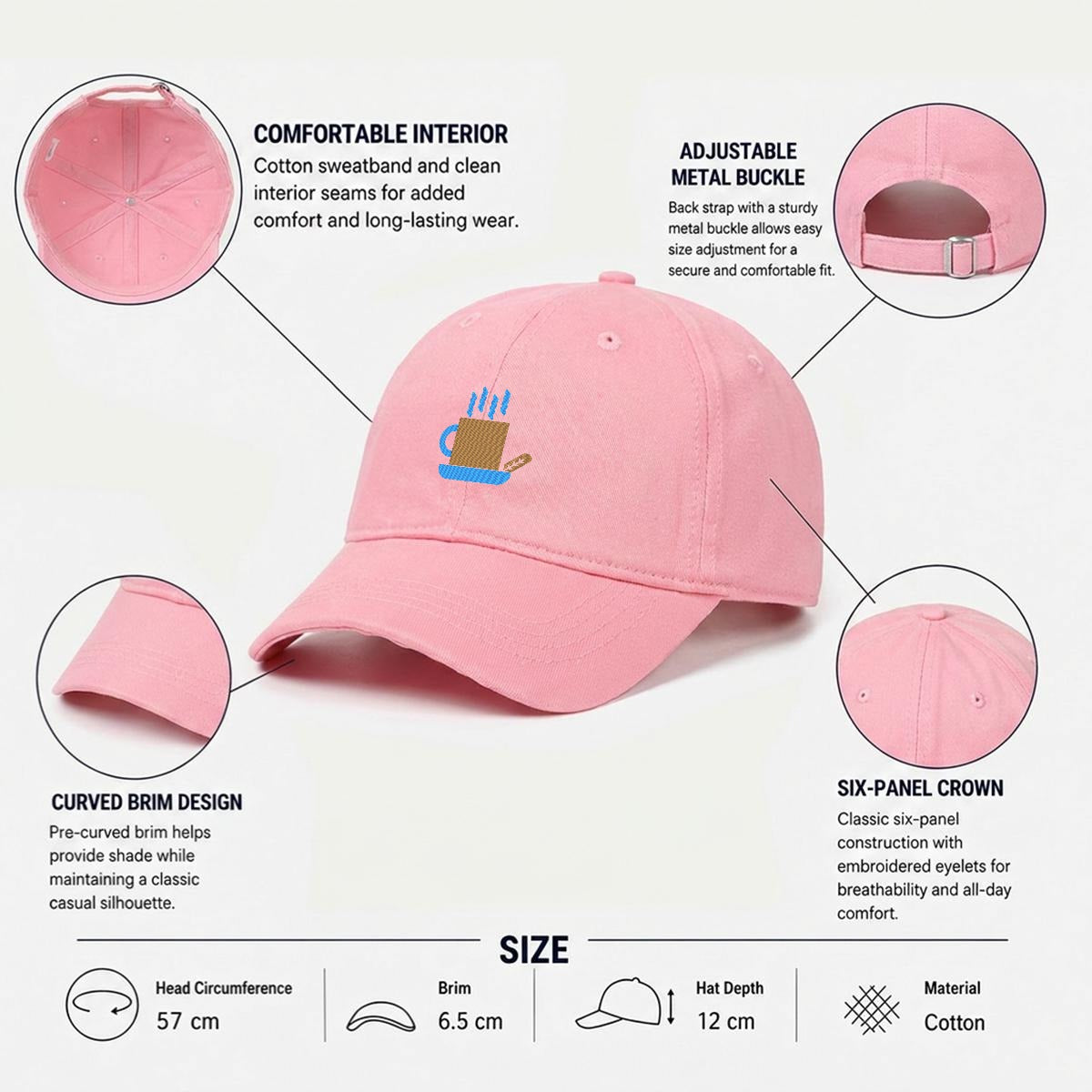 Old Logo Soft-Crown Flat Cap