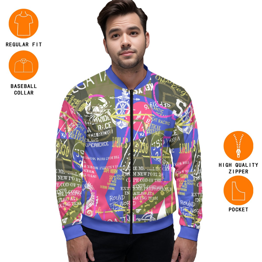 Gemoteric 3 Unisex Bomber Jacket