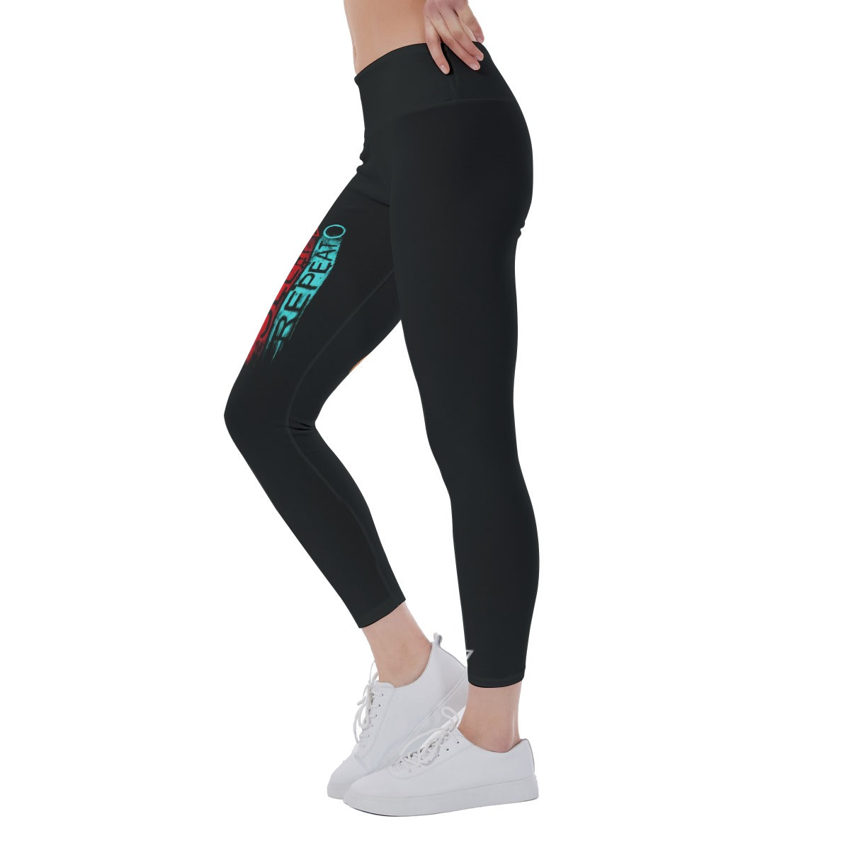 Eat, Play and Repeat Women's Yoga Leggings