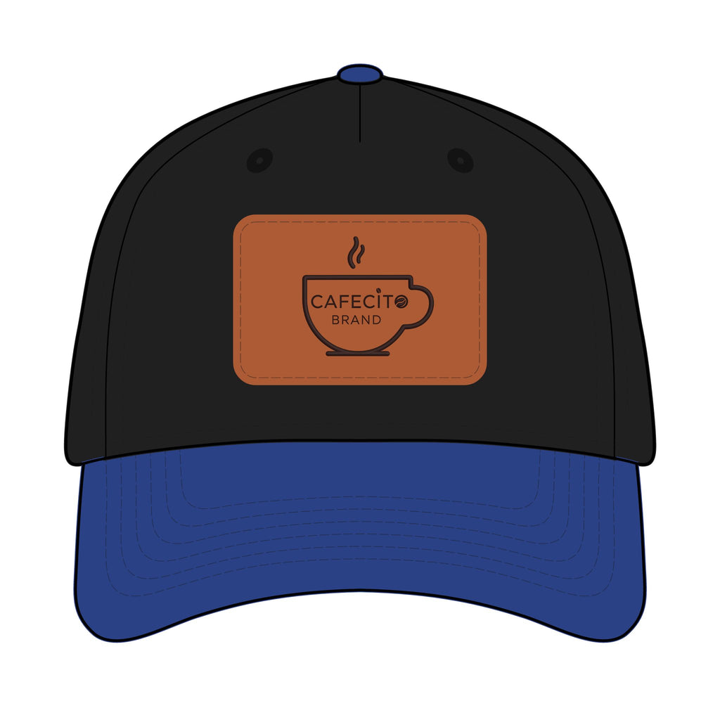 Cafecito  Leather Patch Baseball Cap