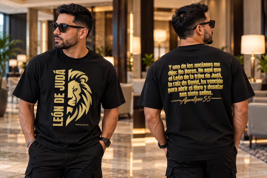 León de Judá "Unisex crew neck boxy t-shirt"