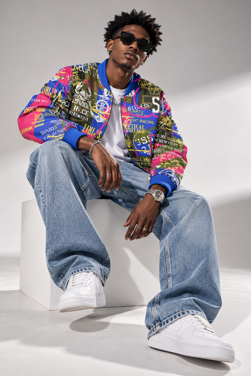 Gemoteric 3 Unisex Bomber Jacket