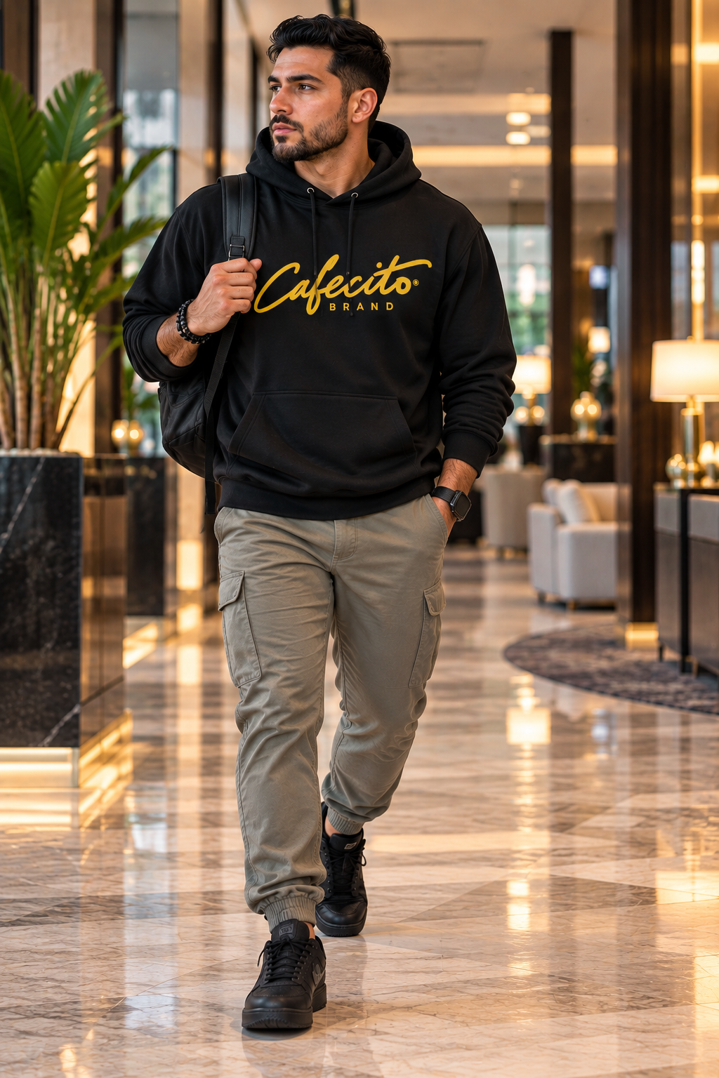 Cafecito "Bordado"Unisex Hoodie